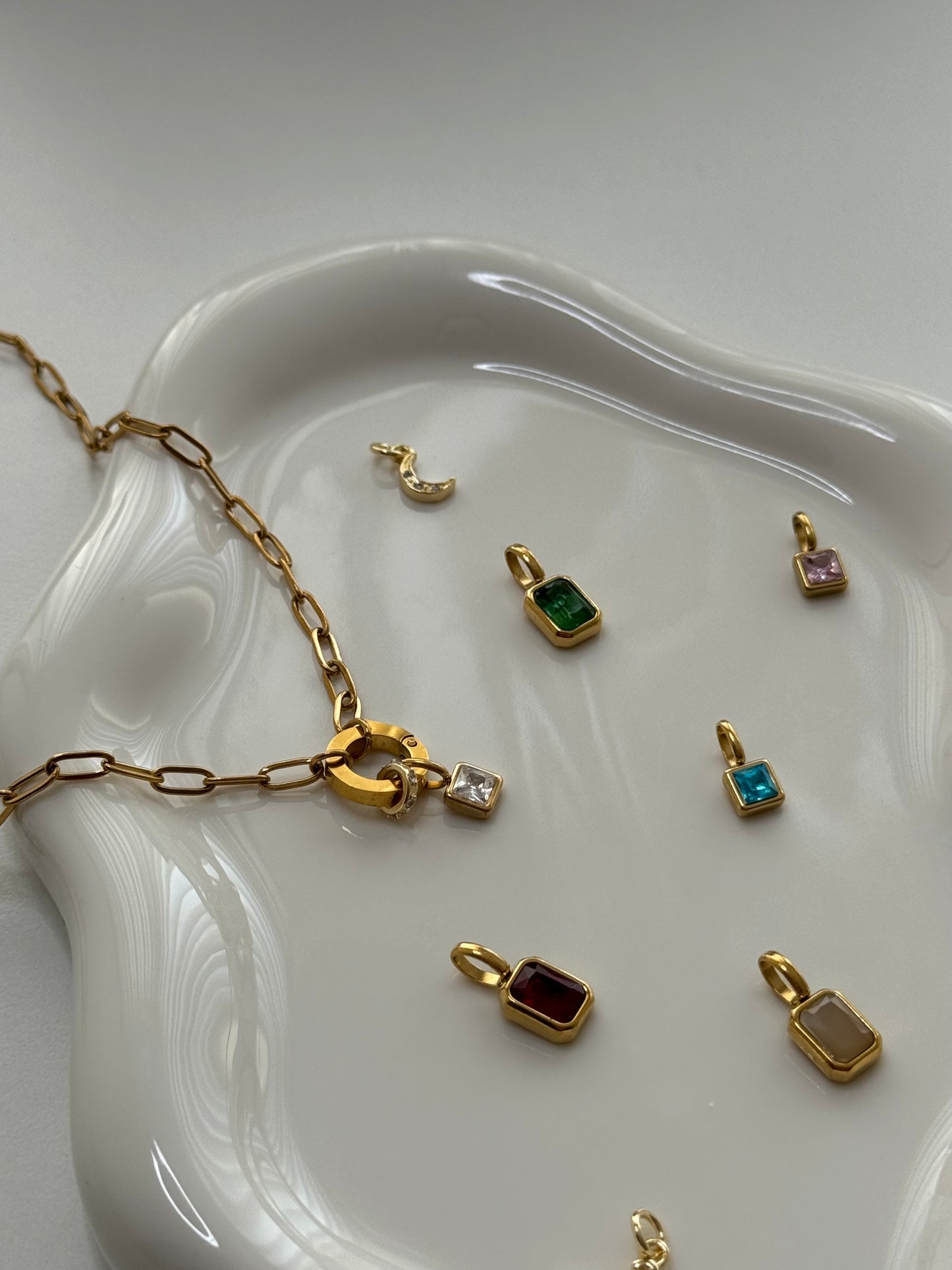 S-Loop Pendant Necklace