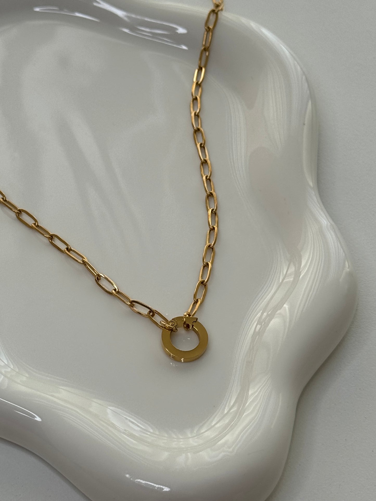 S-Loop Pendant Necklace