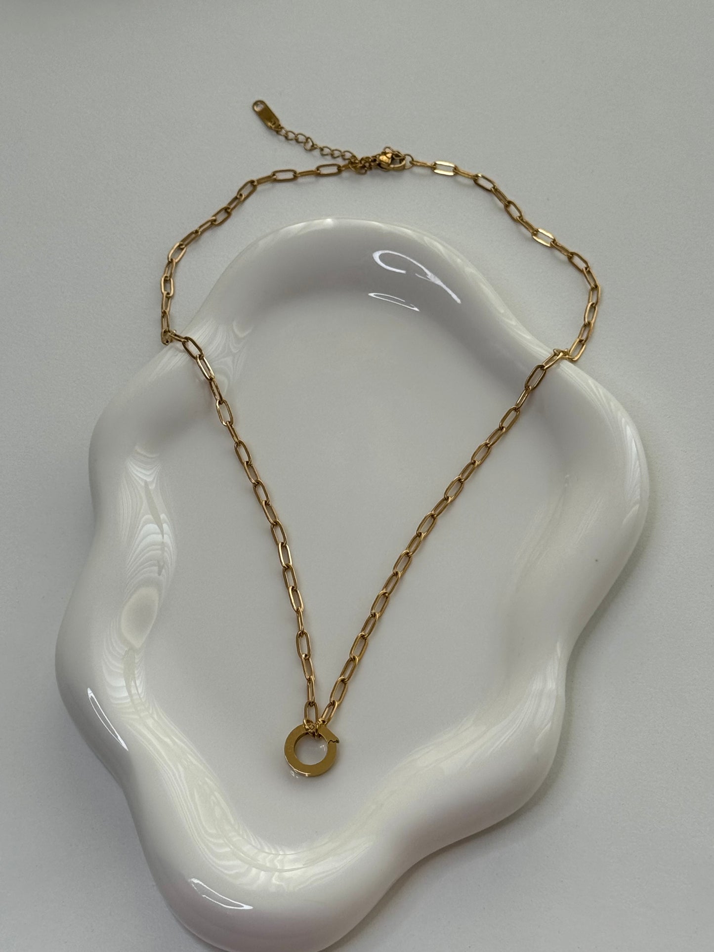 S-Loop Pendant Necklace