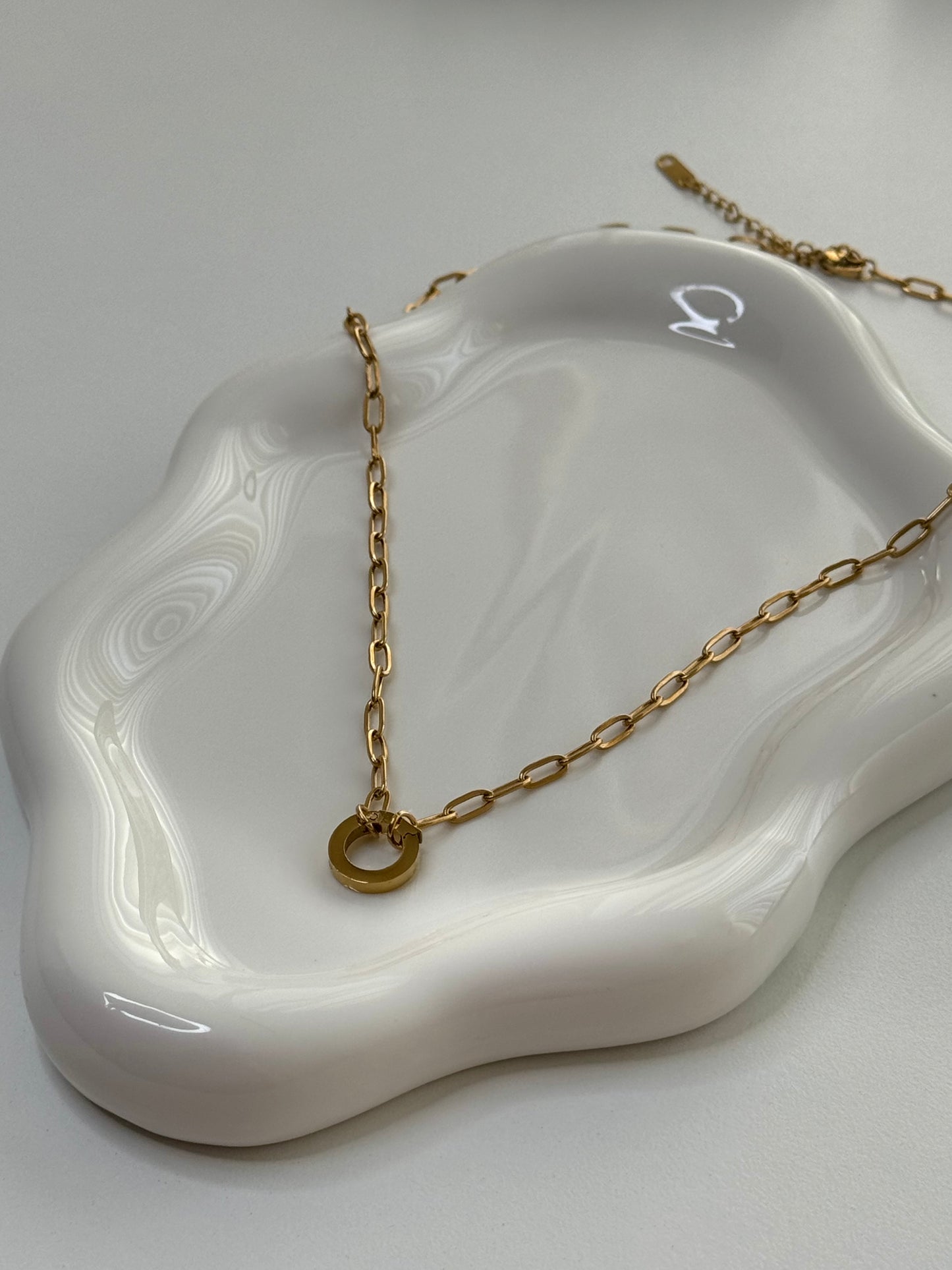 S-Loop Pendant Necklace
